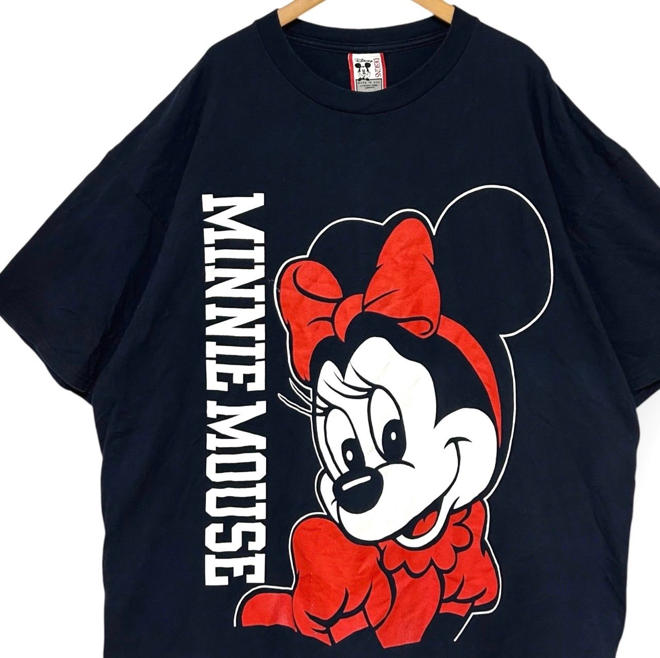 古着 80s - 90s vintage USA製 OLD DISNEY オールド ディズニー ミニーマウス 両面プリント ヴィンテージ ディズニーオフィシャル Tシャツ 8,023円