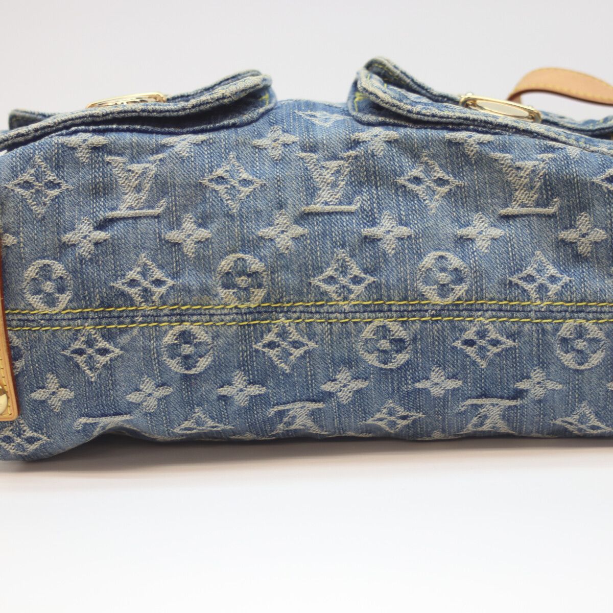 LOUIS VUITTON ルイヴィトン 06年 M95049 モノグラムデニム バギーPM