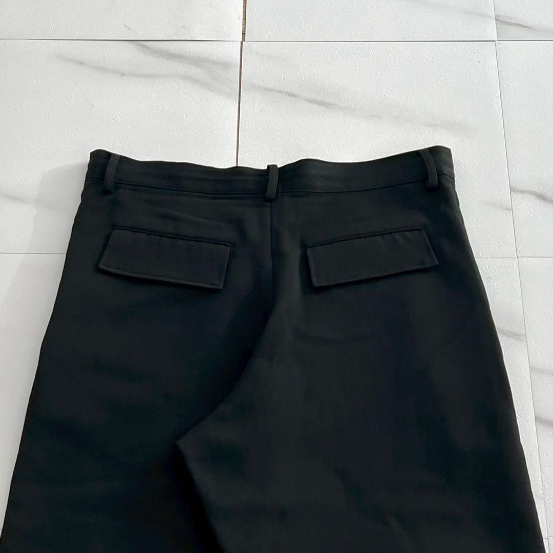 Y's Saruel pants wool Gabardine Black 3 - メルカリ