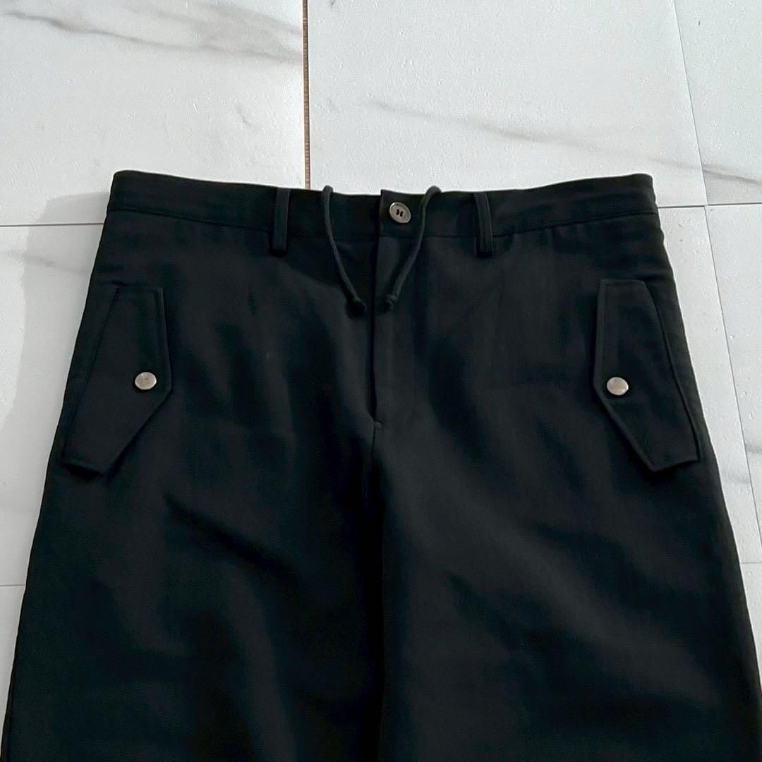 パンツ Y's Saruel pants wool Gabardine Black 3 Y's Saruel pants