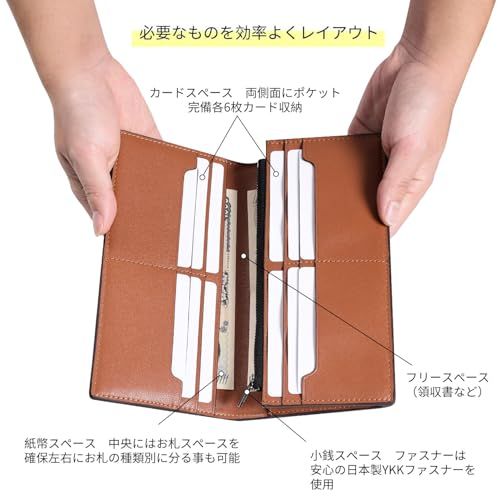 財布 メンズ 長財布 本革 栃木レザー 男性 さいふ 折りたたみ 小銭入れ 大容量 薄型 二つ折り サイフ (グリーン)mi 14bb2988