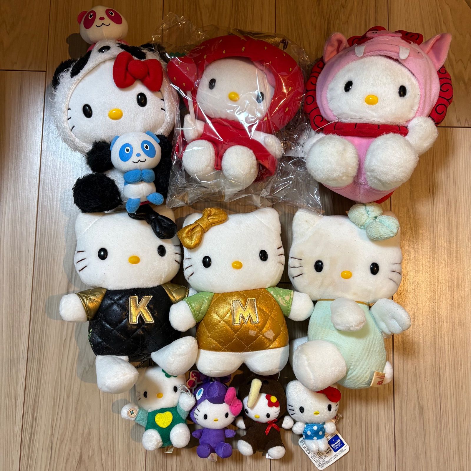 ハローキティ ご当地キティ ぬいぐるみ マスコット まとめ売り 平成レトロ 大量 キャラクターグッズ サンリオ ヴィンテージ