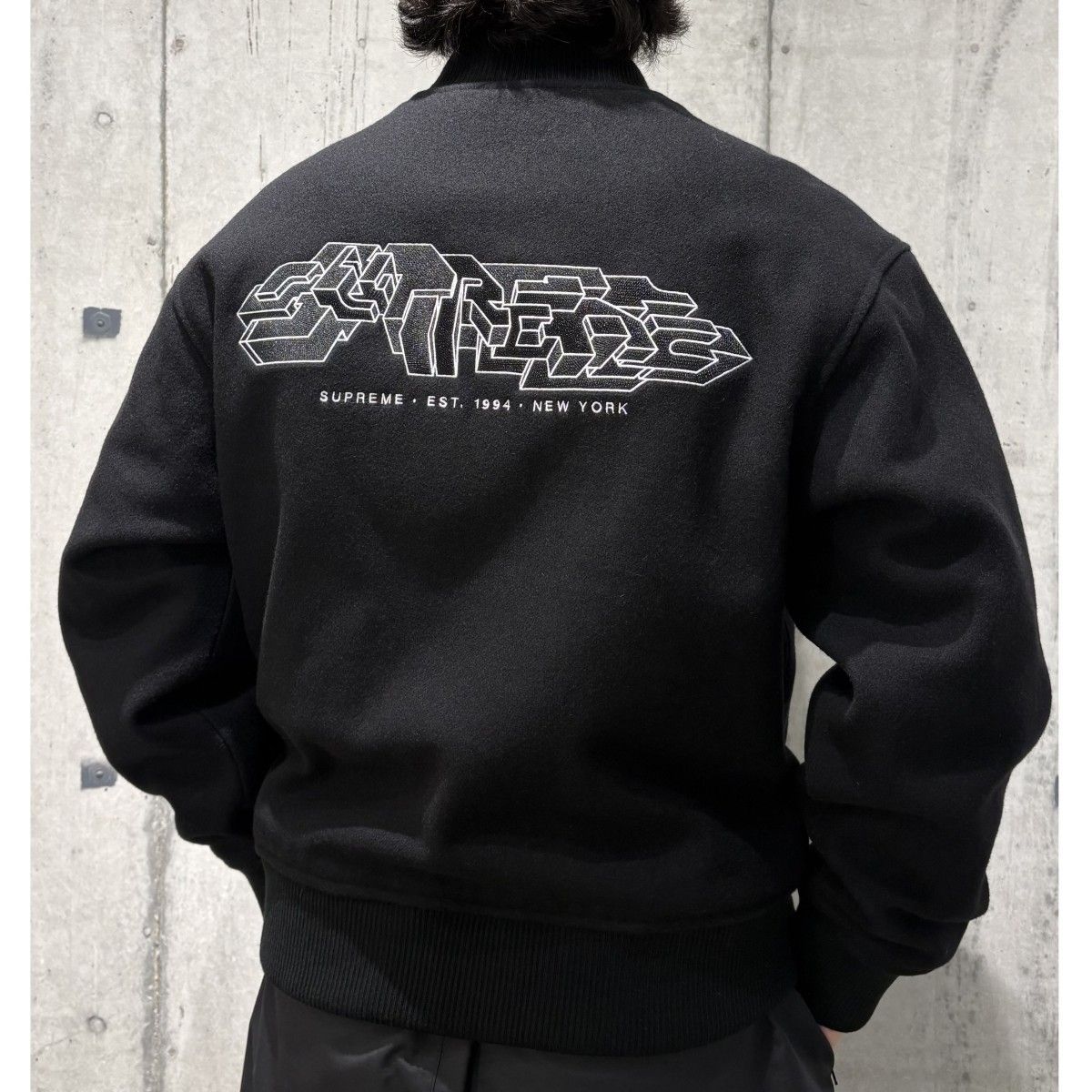 Supreme×Boris Tellegen(Delta) 19FW Delta Logo Varsity Jacketデルタ