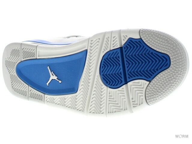 【US9】 AIR JORDAN 4 RETRO Military Blue 308497-105 【新古品】
