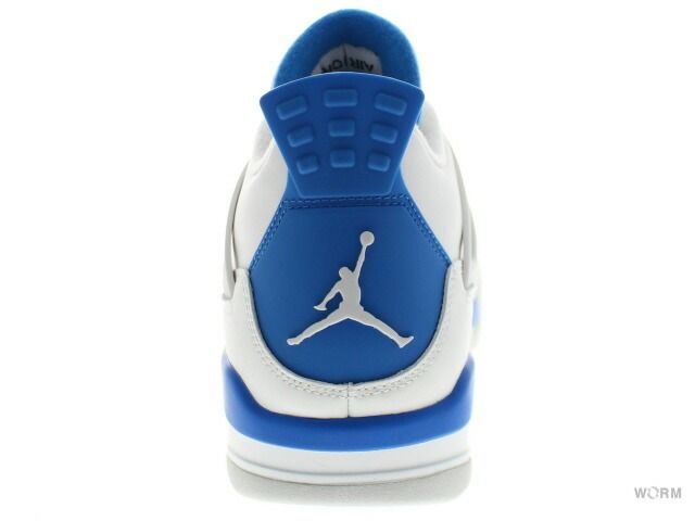 【US9】 AIR JORDAN 4 RETRO Military Blue 308497-105 【新古品】