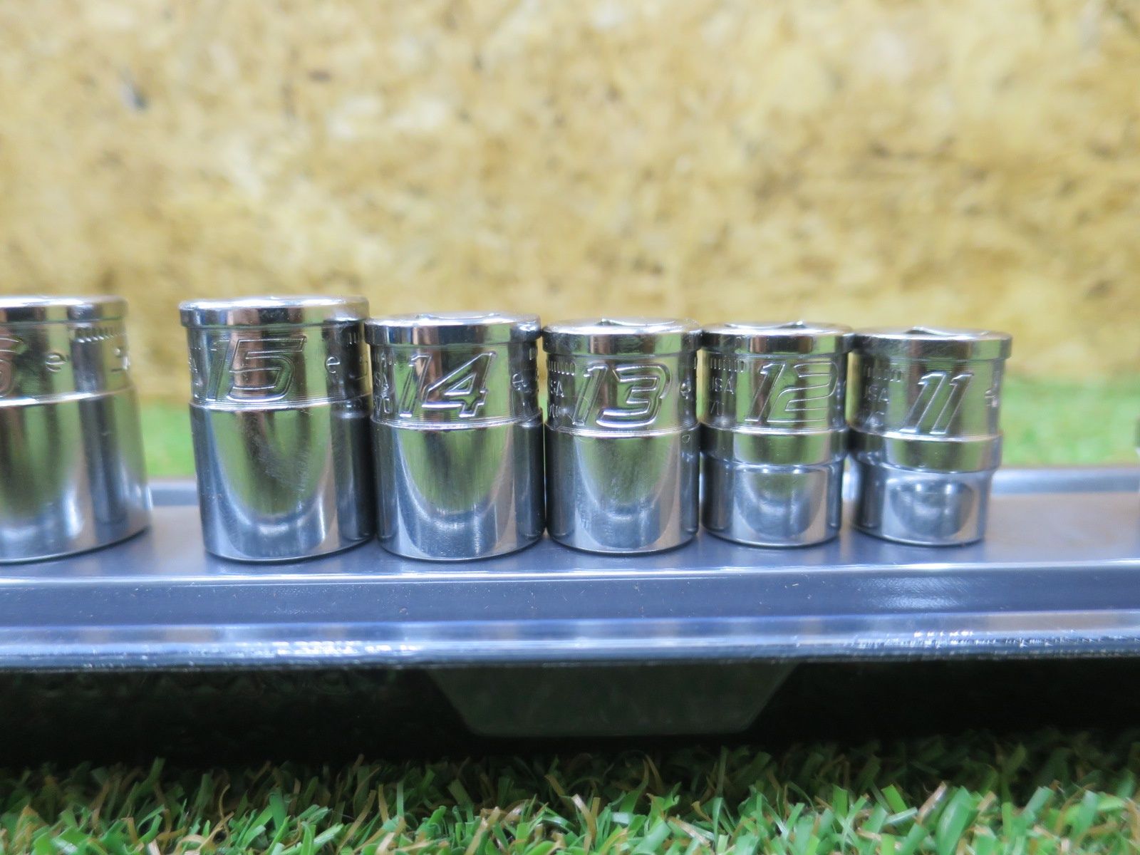Snap-on スナップオン 3/8 '' FDX シャロー ソケット 215YFSMY 15個 フルセット Snap-on スナップオン 3/8 '' FDX シャロー ソケット 215YFSMY 15個 フルセット