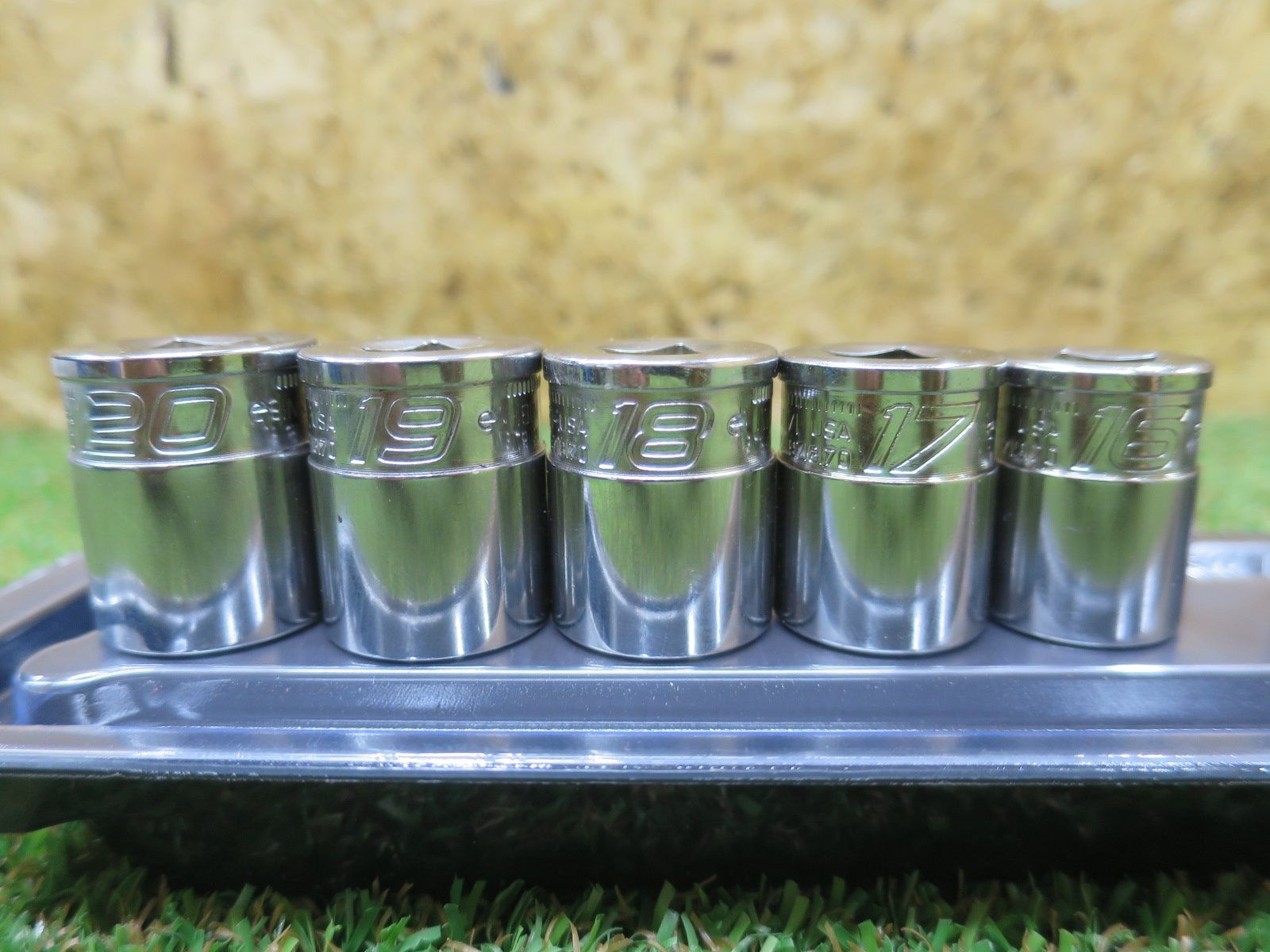 Snap-on スナップオン 3/8 '' FDX シャロー ソケット 215YFSMY 15個 フルセット Snap-on スナップオン 3/8 '' FDX シャロー ソケット 215YFSMY 15個 フルセット