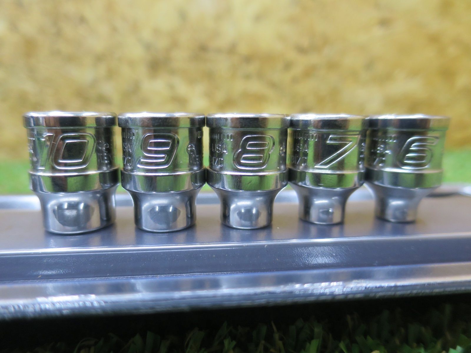 Snap-on スナップオン 3/8 '' FDX シャロー ソケット 215YFSMY 15個 フルセット Snap-on スナップオン 3/8 '' FDX シャロー ソケット 215YFSMY 15個 フルセット