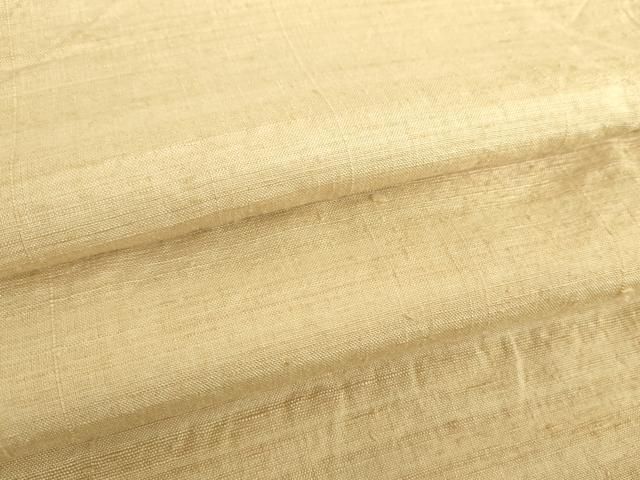 平和屋着物●結城紬　色無地　枯色　正絹　逸品　DABD1681ps 29,575円