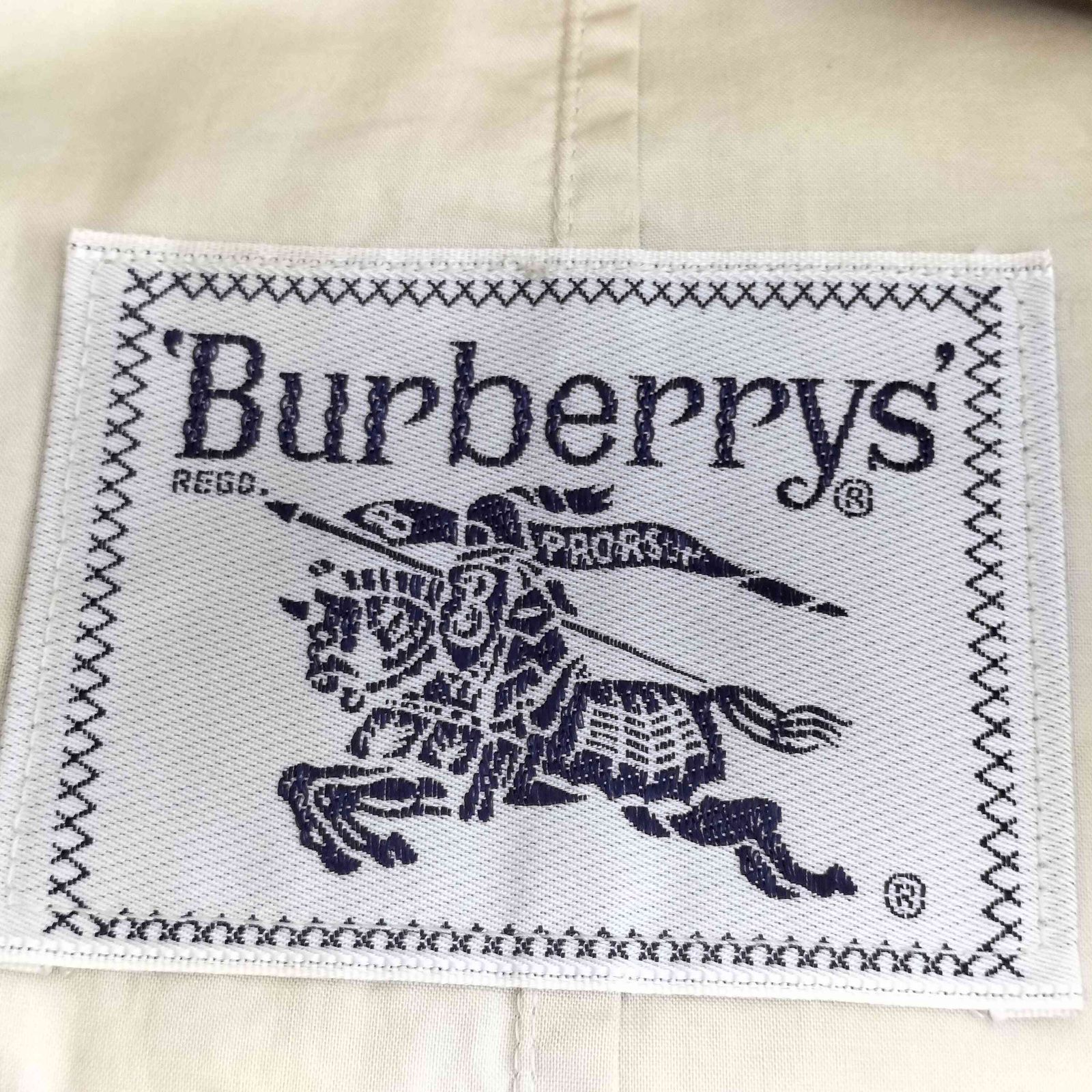 バーバリーズ BURBERRYS 90s 白タグ Trench Coat レディース 表記無