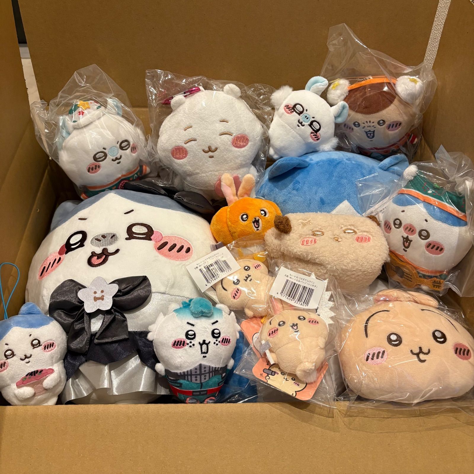 ちいかわ ぬいぐるみ まとめ売り エニマイ ハチワレ うさぎ モモンガ ちいかわくじ プライズ