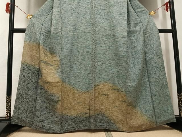 平和屋着物●お召 訪問着 霞文 正絹 逸品 AABH3110ph 平和屋着物●お召 訪問着 霞文 正絹 逸品 AABH3110ph