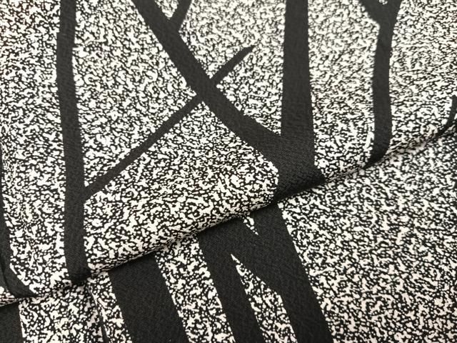 平和屋着物●二代目 川村久太郎 訪問着 樹林文 黒地 正絹 逸品 AABH3123ph 平和屋着物●二代目 川村久太郎 訪問着 樹林文 黒地 正絹 逸品 AABH3123ph