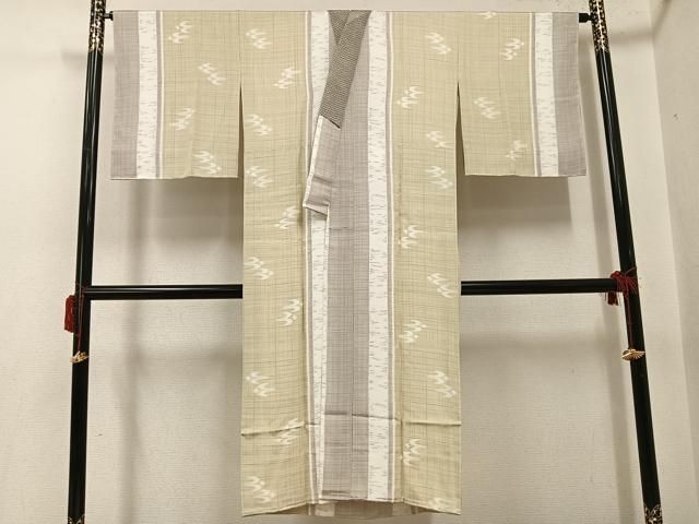 平和屋着物●長襦袢　袷　間道　さが美扱い　正絹　逸品　未使用　AABH3125ph