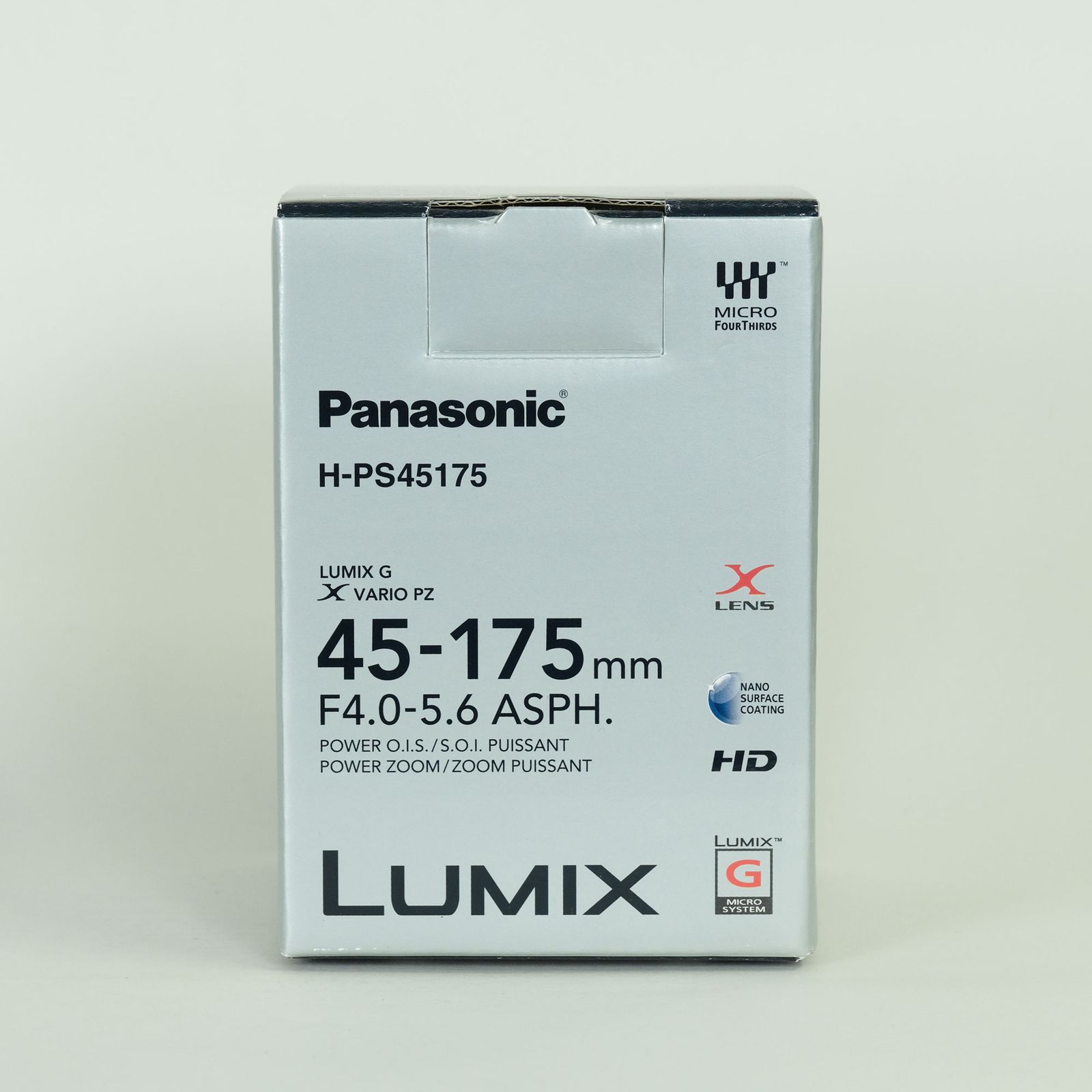 [美品] Panasonic LUMIX G X VARIO PZ 45-175mm / F4.0-5.6 ASPH. / POWER O.I.S. [ブラック] | マイクロフォーサーズマウント