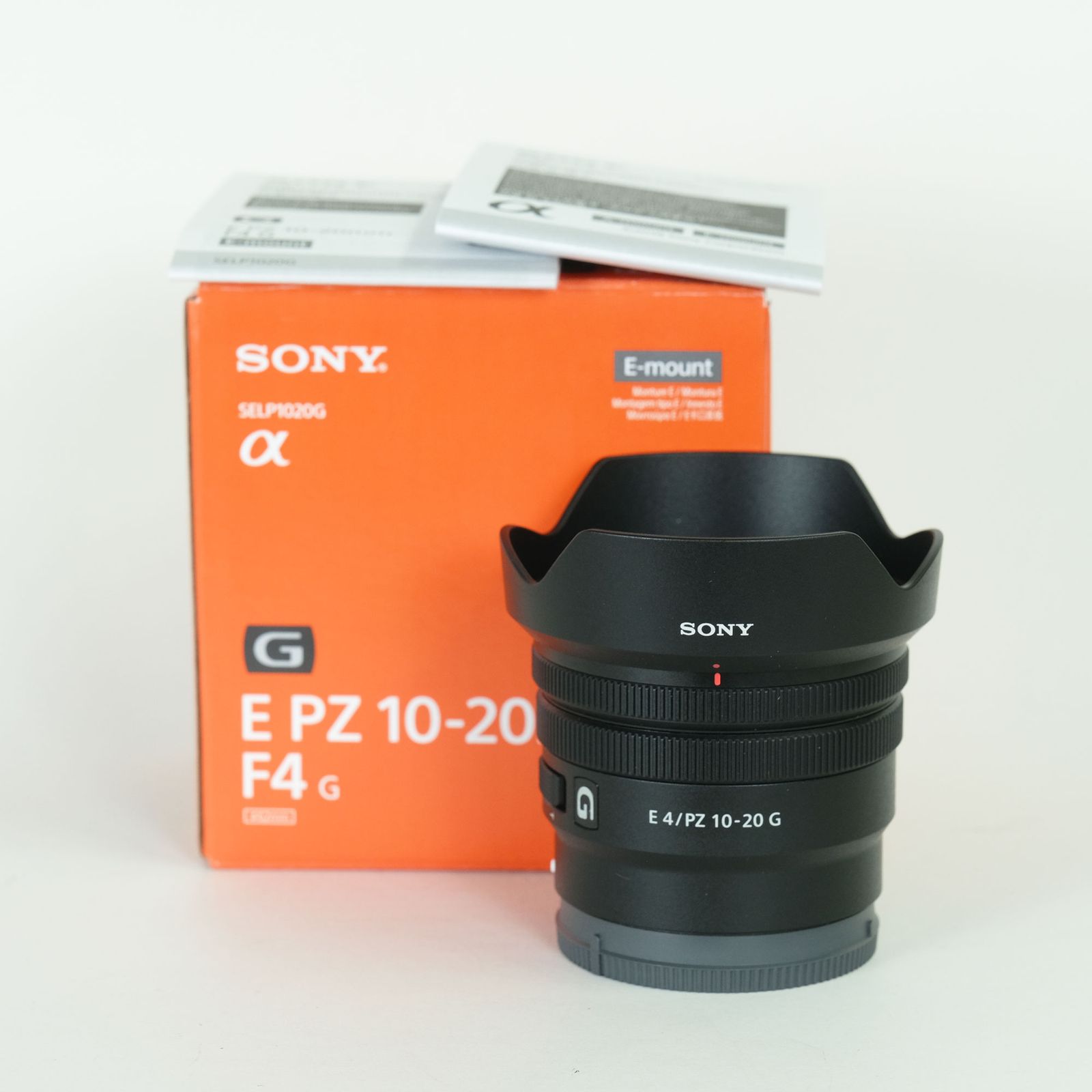 [美品] SONY E PZ 10-20mm F4 G SELP1020G | SONY Eマウント