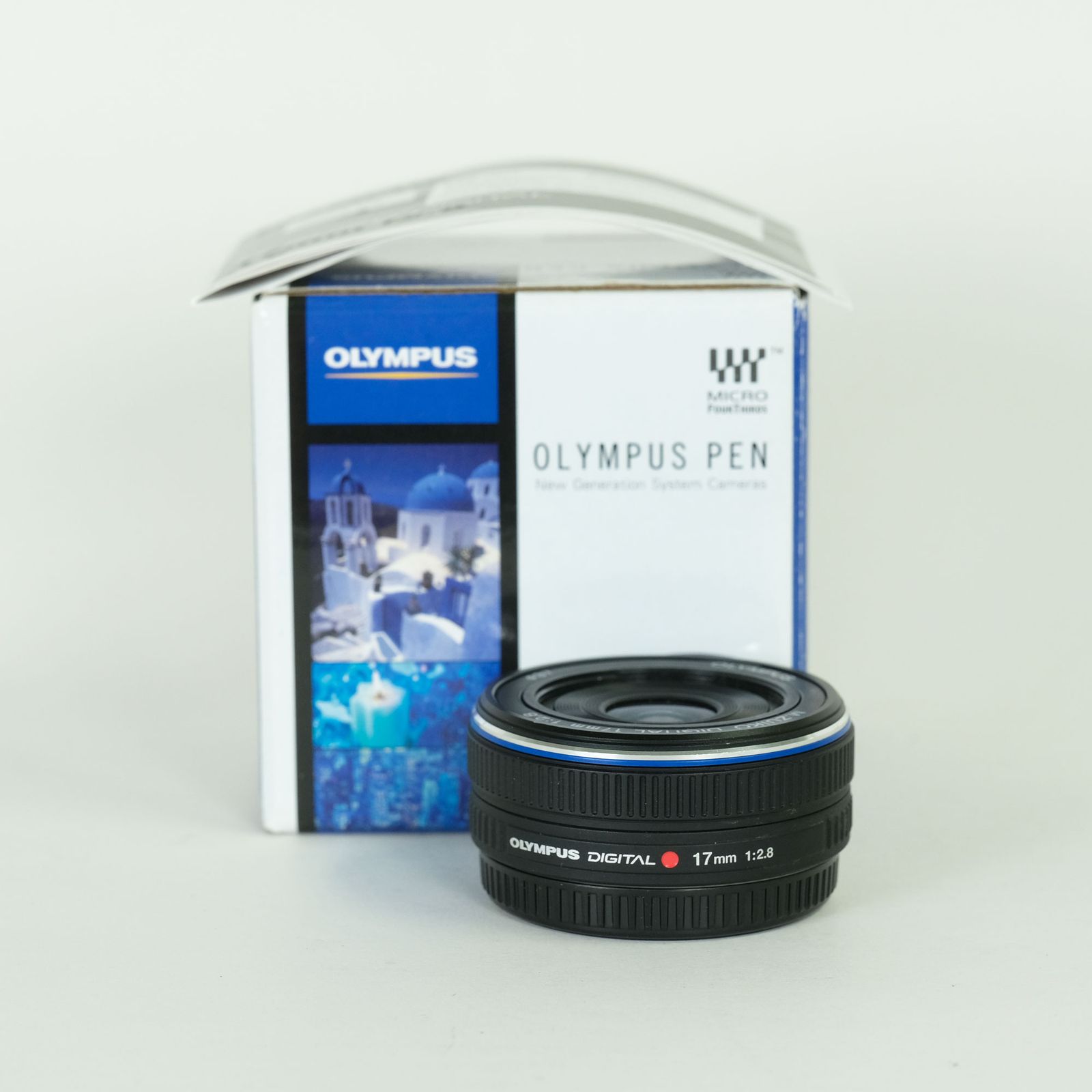 良品] OLYMPUS M.ZUIKO DIGITAL 17mm F2.8 ブラック | マイクロフォー