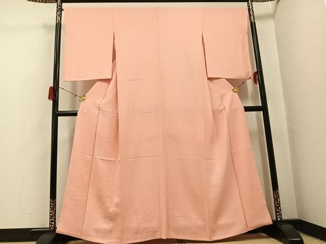 平和屋着物●豪華色留袖 風景草花文 色無地 赤香色 高島屋扱い 正絹 逸品 AABH3158ph
