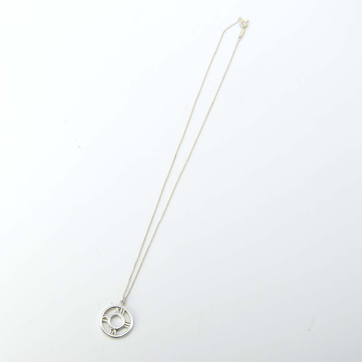 TIFFANY & Co. アトラス メダリオン ネックレス サークル 40cm