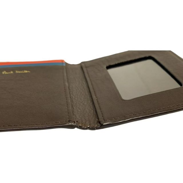人気定番，100%新品 未使用 訳あり ポールスミス カードケース 二