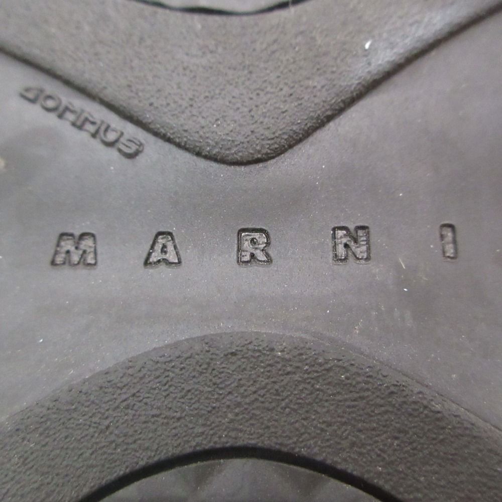MARNI マルニ サンダル MARNI マルニ TCR86 スニーカー ベルクロストラップ グリーン 36 23cm レディース 【中古】