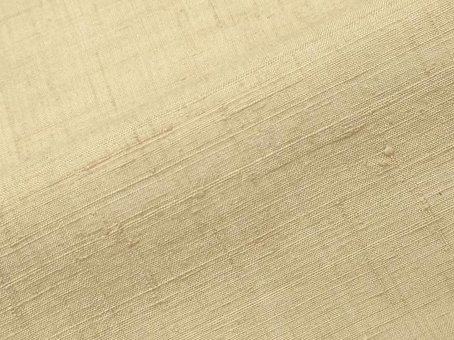 平和屋着物●結城紬　蒸栗色　正絹　逸品　CABD8988gh
