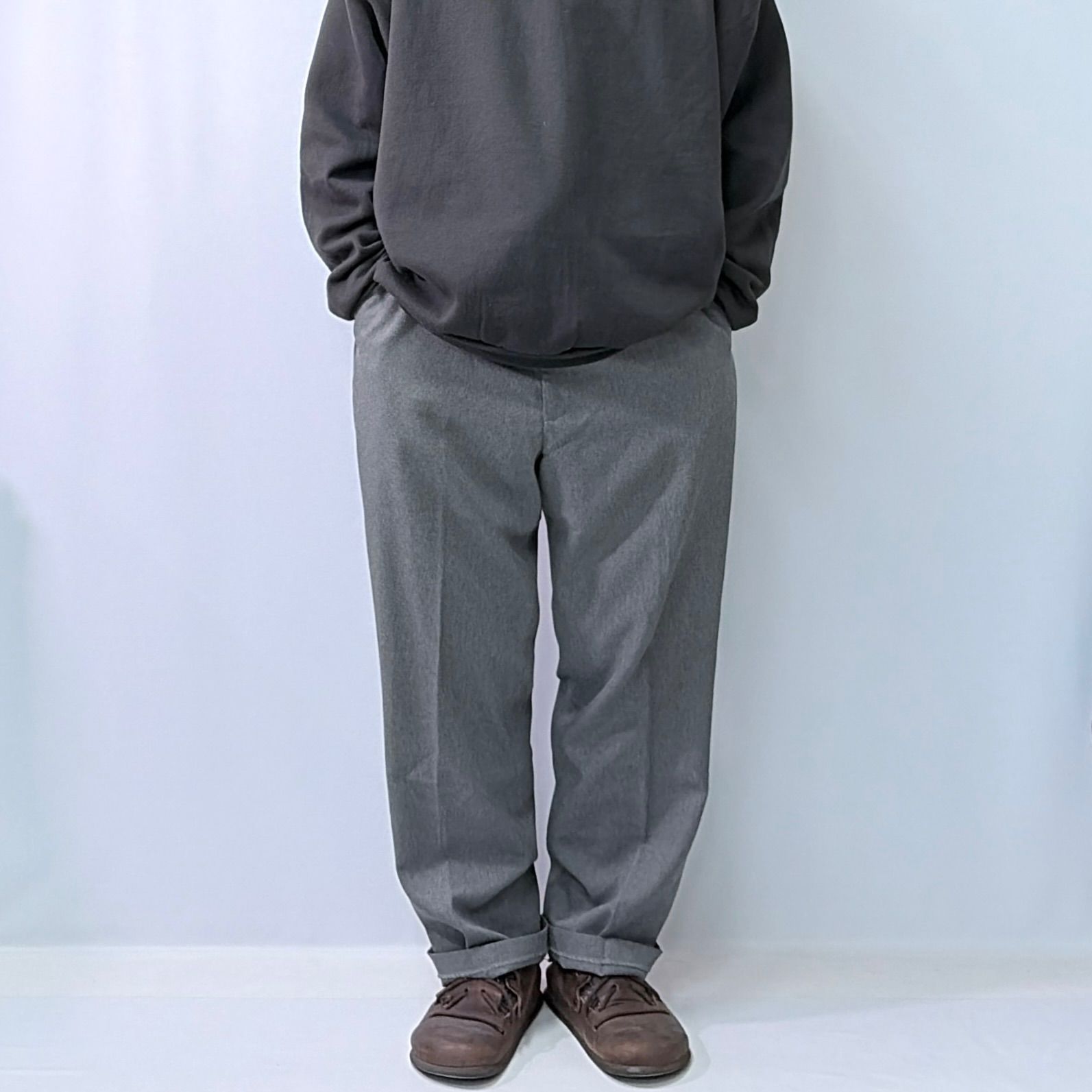 90s LEVIS リーバイス アクションスラックス パンツ ライトグレー W36