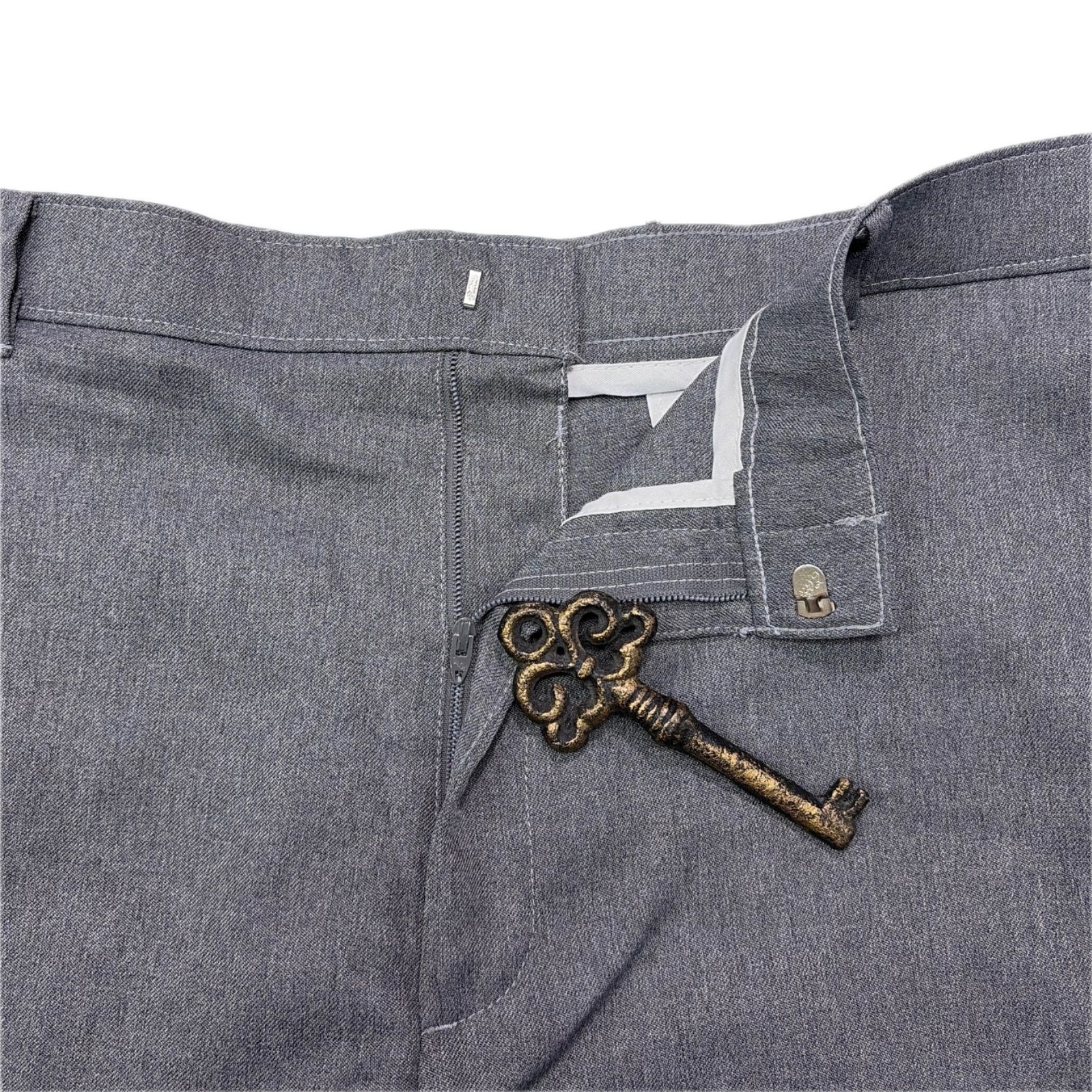 90s LEVIS リーバイス アクションスラックス パンツ ライトグレー W36