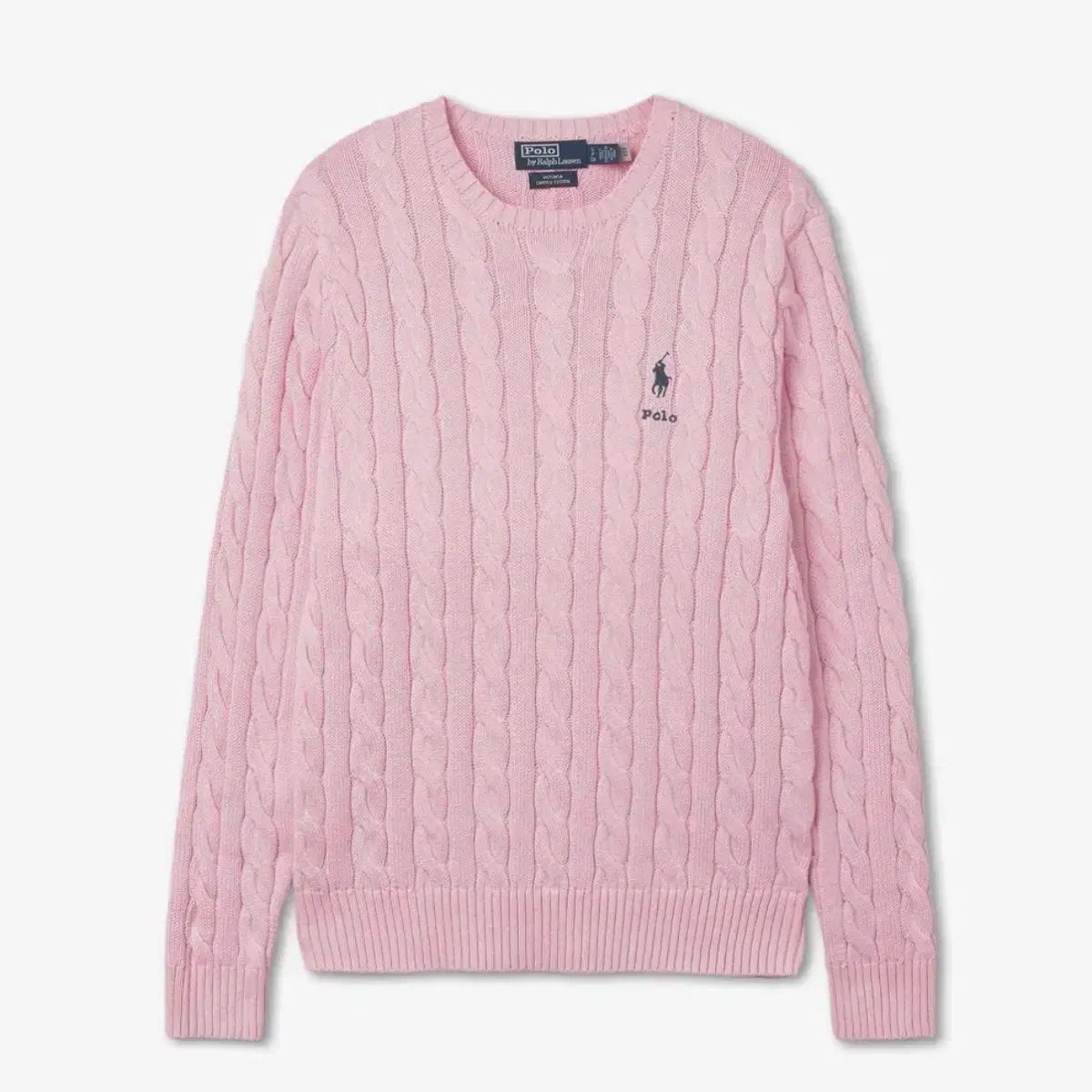 ポロ ラルフローレン New Pink Capsule ケーブル ニット コットン セーター