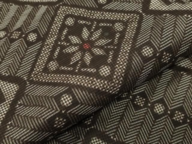 平和屋着物●本場大島紬 龍郷絣 正絹 逸品 未使用 CABD9003gh 平和屋着物●本場大島紬 龍郷絣 正絹 逸品 未使用 CABD9003gh
