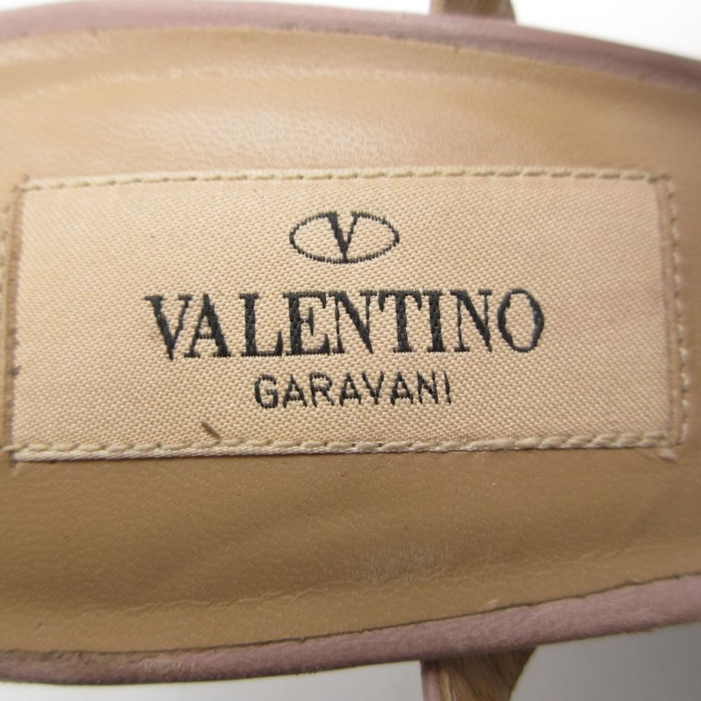 Valentino Garavani ヴァレンティノ・ガラヴァーニ パンプス ロックスタッズ サンダル ストラップ ポインテッドトゥ ネイビー 36.5 23.5cm レディース 【中古】 Valentino Garavani ヴァレンティノ・ガラヴァーニ パンプス ロックスタッズ サンダル ストラップ ポインテッドトゥ ネイビー 36.5 23.5cm レディース 【中古】