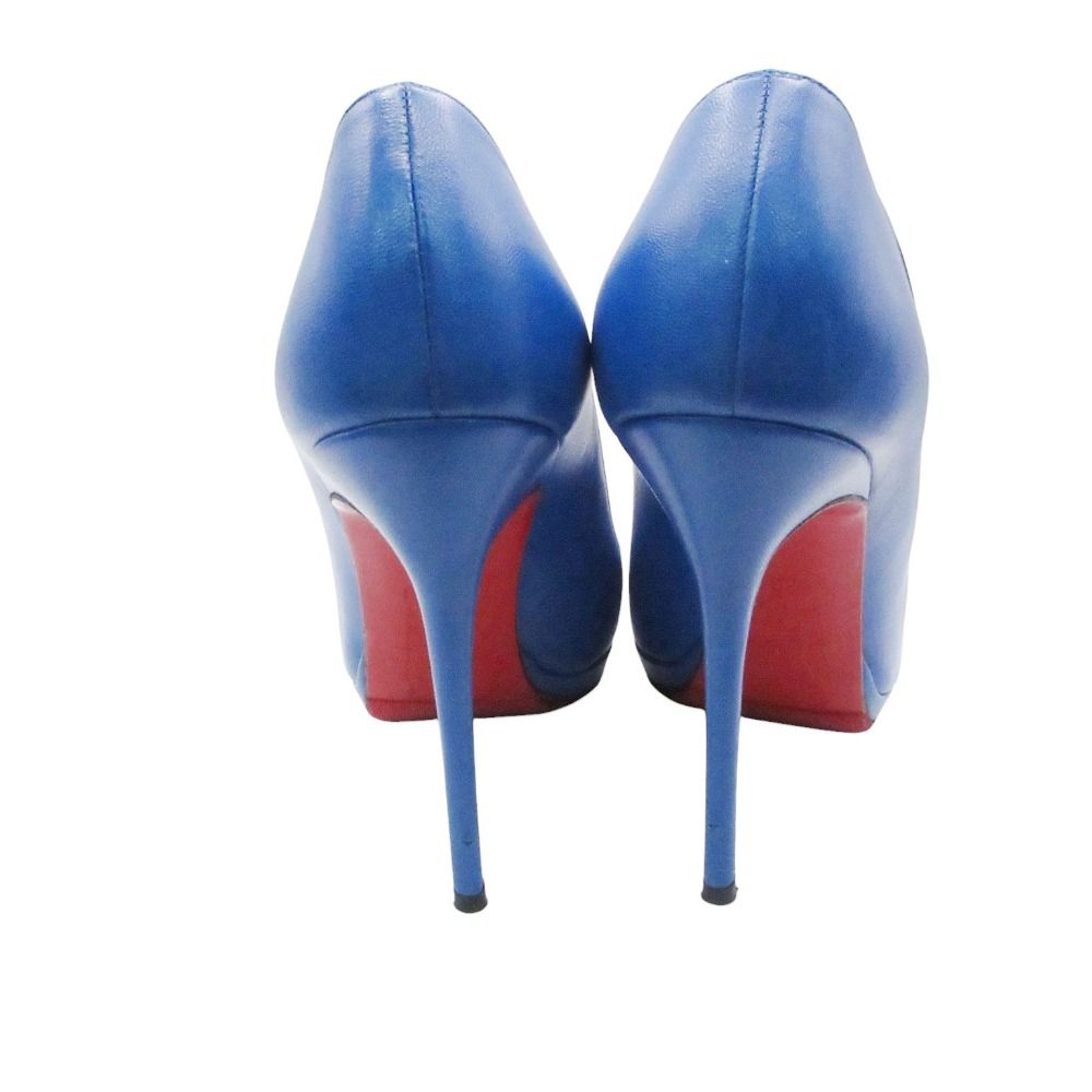 Christian Louboutin クリスチャンルブタン パンプス ハイヒール ラウンドトゥ 靴 35 2/1 22.5cm レディース 【中古】 Christian Louboutin クリスチャンルブタン パンプス ハイヒール ラウンドトゥ 靴 35 2/1 22.5cm レディース 【中古】