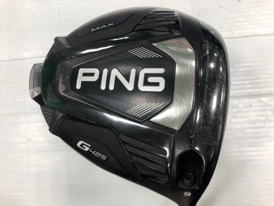 ピン　G425 MAX　9度　TOUR 173-65　Xフレックス　ドライバー　中古　ゴルフドゥ！NEXTグローボ蘇我店【最短即日発送】
