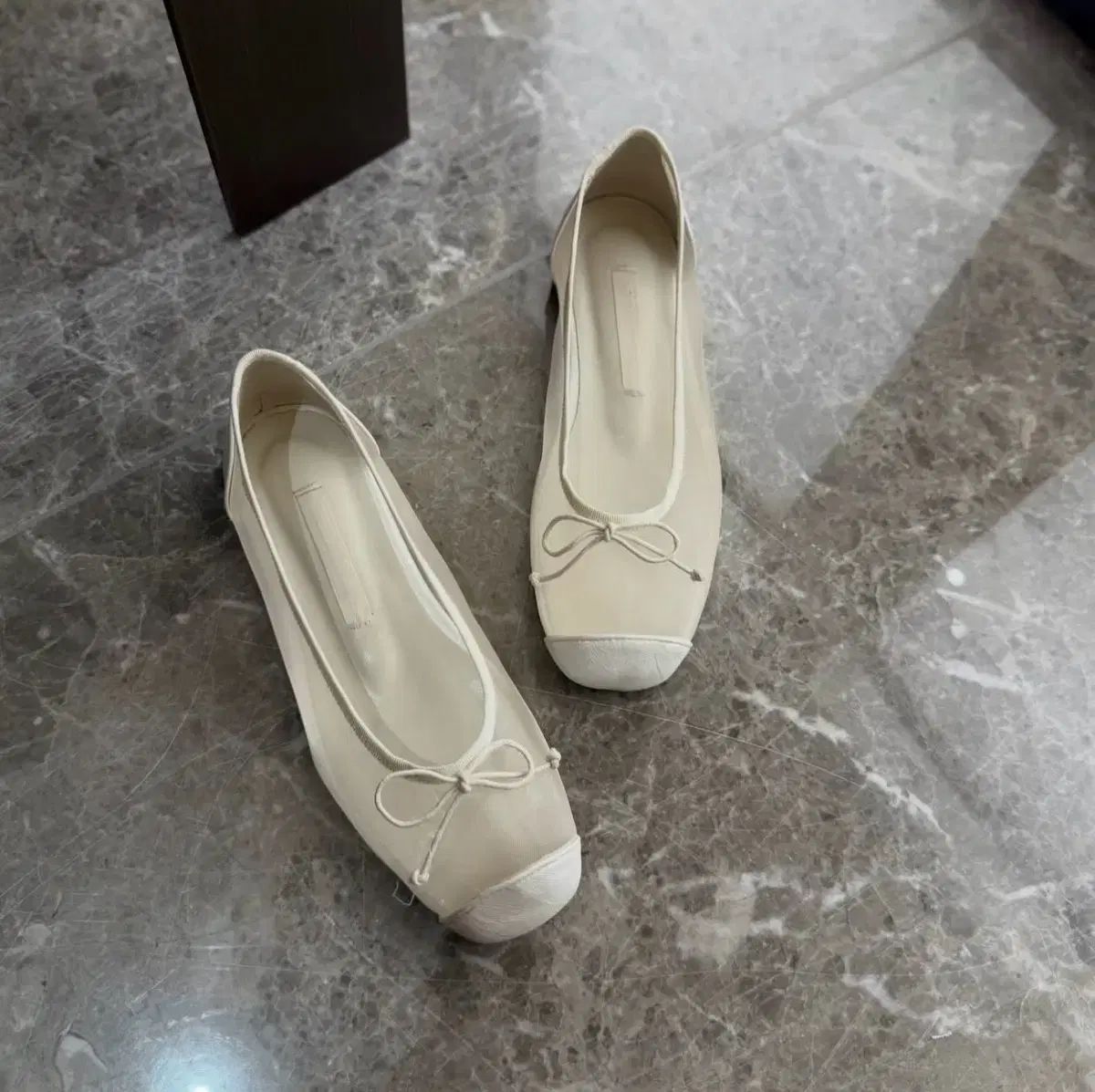 メッシュフラットシューズ 240