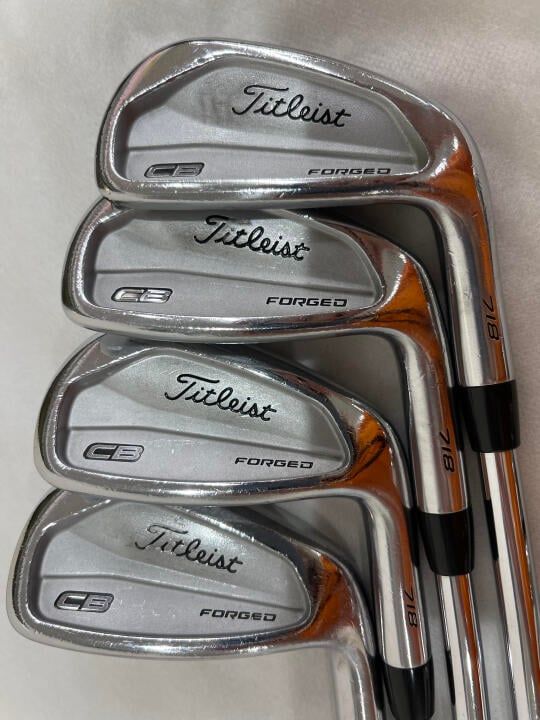 タイトリスト CB 718 AMT TOUR WHITE S200フレックス アイアンセット