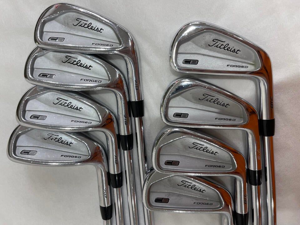 タイトリスト CB 718 AMT TOUR WHITE S200フレックス アイアンセット
