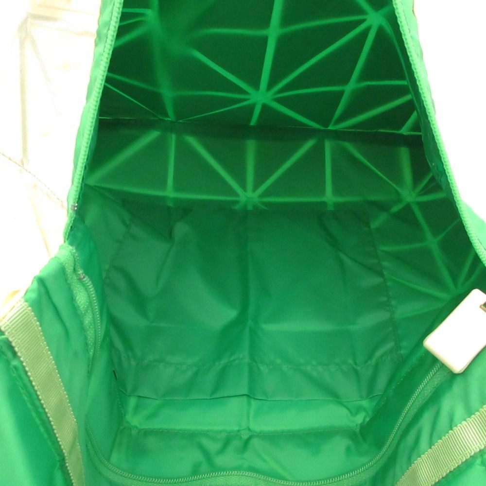 ISSEY MIYAKE イッセイミヤケ BAOBAO バオバオ メッセンジャーバッグ ショルダーバッグ カバン バイカラー イエロー レディース 【中古】