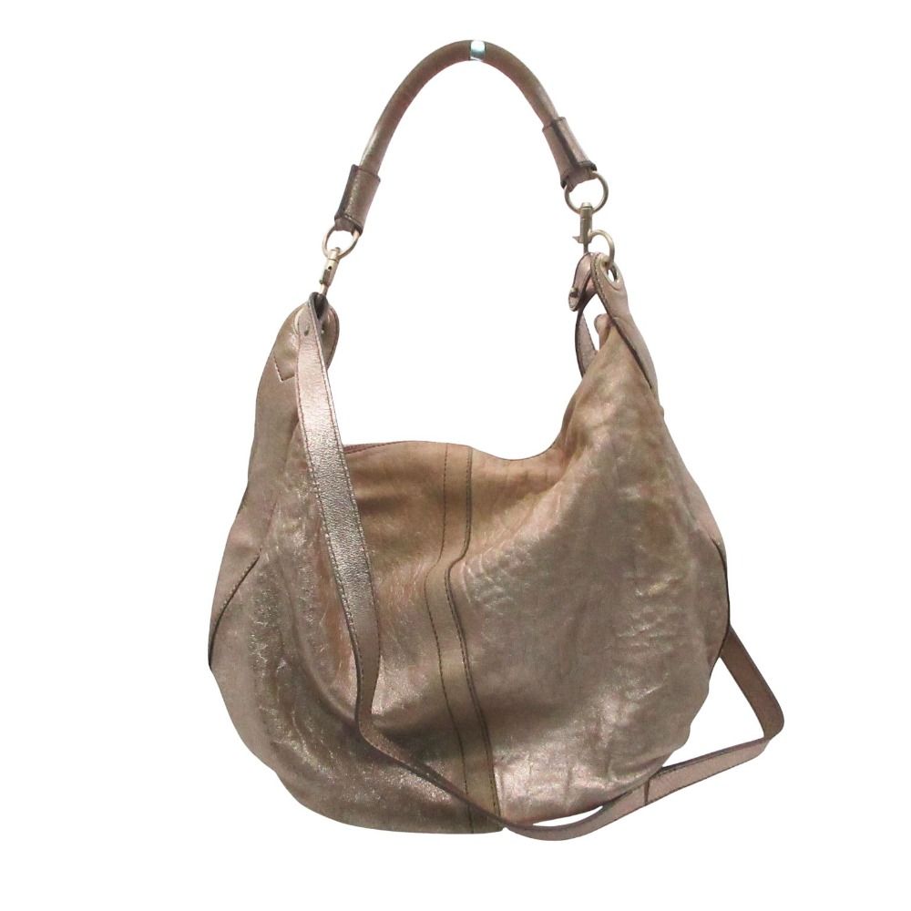 MAX MARA マックスマーラ レザー ショルダーバッグ 2WAY ショルダーバッグ ハンドバッグ カバン 肩掛け可 レディース 【中古】