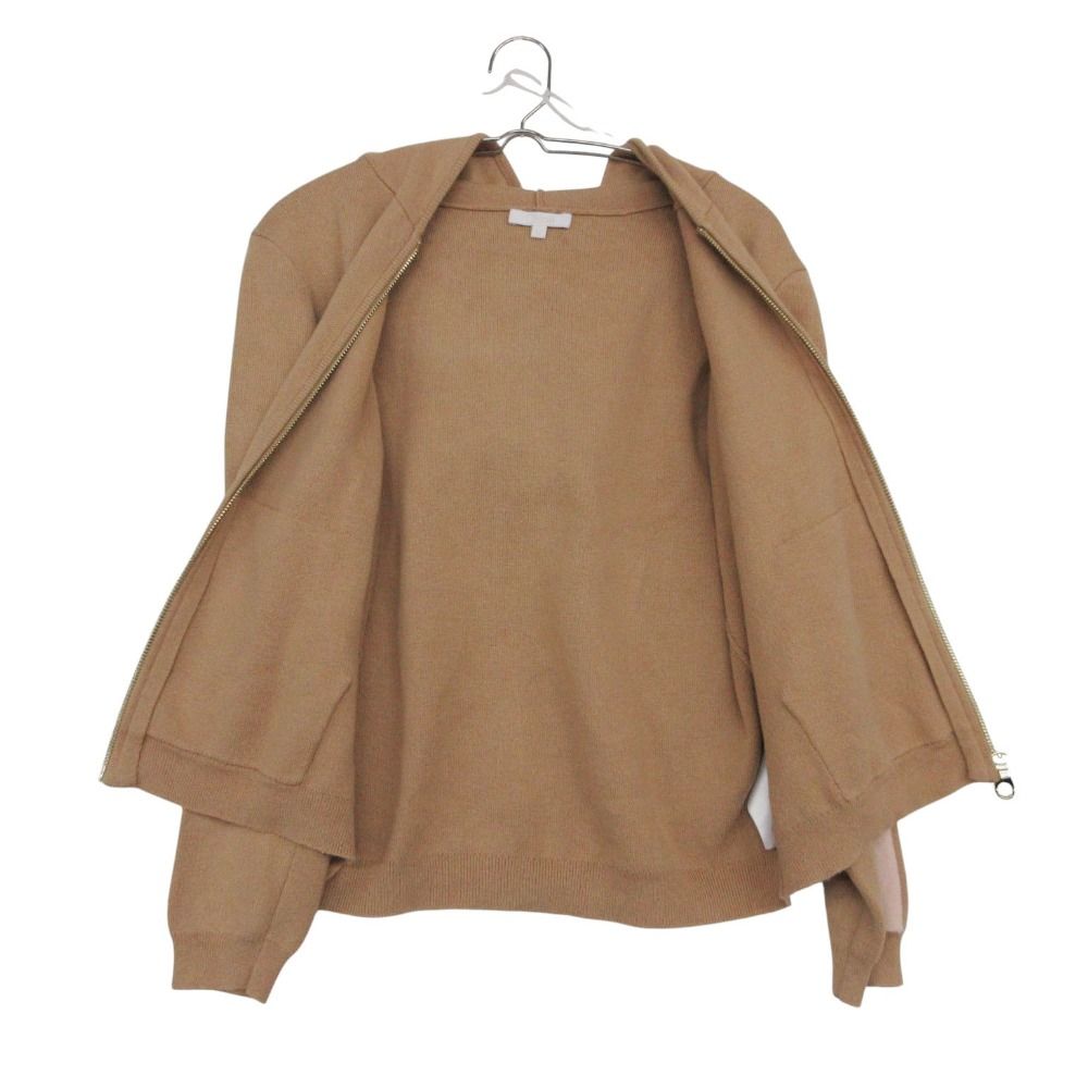 美品 Chloe クロエ 4点セット セットアップ キャップ ストール サイドライン ジップアップ パーカー パンツ キッズ 12 150cm 【中古】