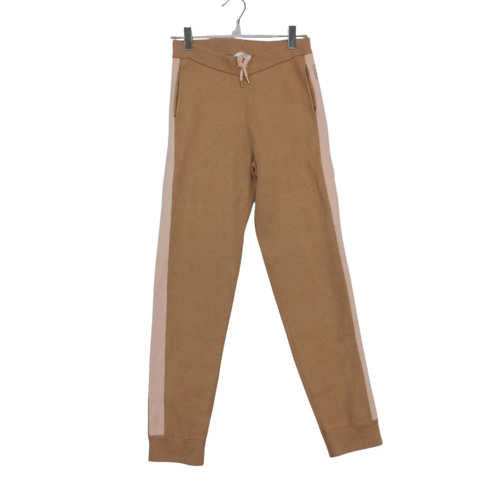 美品 Chloe クロエ 4点セット セットアップ キャップ ストール サイドライン ジップアップ パーカー パンツ キッズ 12 150cm 【中古】