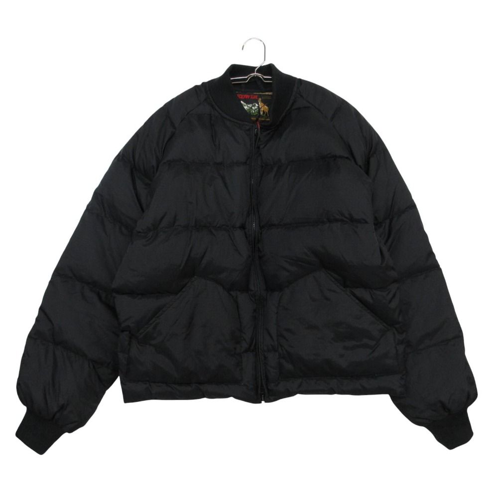 90s ヴィンテージ EDWIN エドウィン ダウンジャケット アウター ブルゾン 長袖 ブラック M【M】 メンズ 【中古】