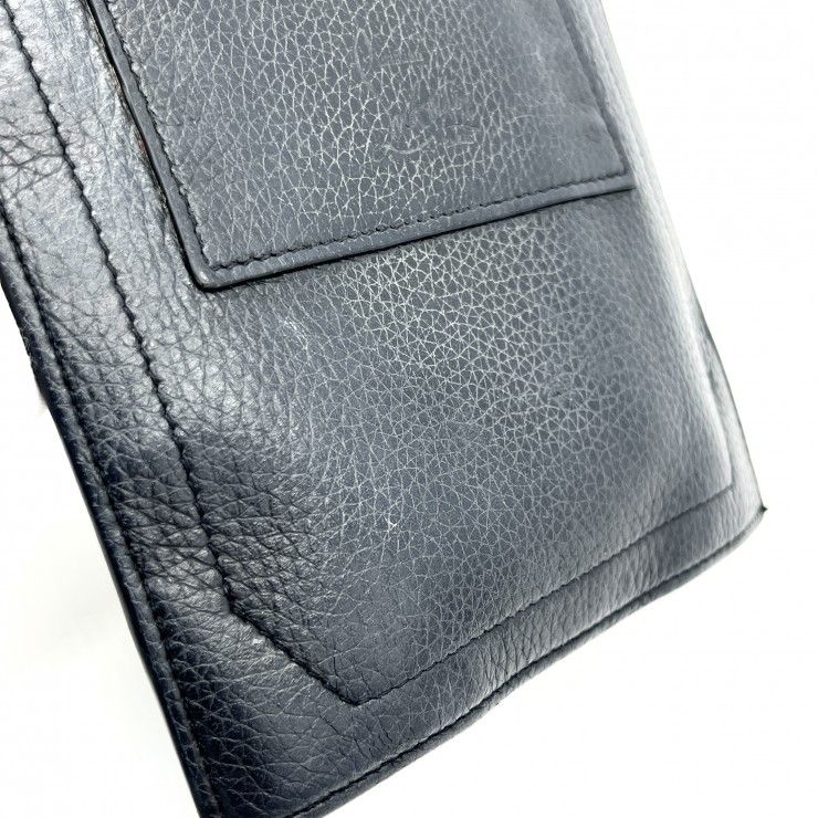 Christian Louboutin（クリスチャンルブタン）ルビラブ スパイク ショルダーバッグ ブラック レザー スタッズ レディース【中古】