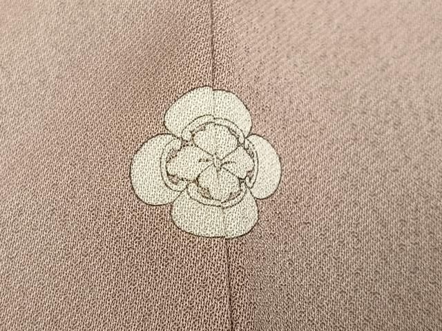 平和屋着物●金彩友禅　卓越技能者・名工・和田光正　色留袖　群れ鶴草花文　暈し染め　金彩　正絹　逸品　AABH3836ph