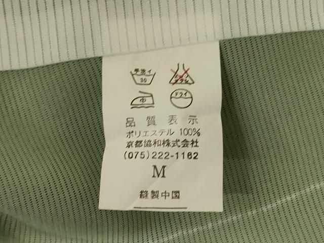 平和屋着物＊夏物　小紋　絽　草花文　洗える着物　AABH3194jd