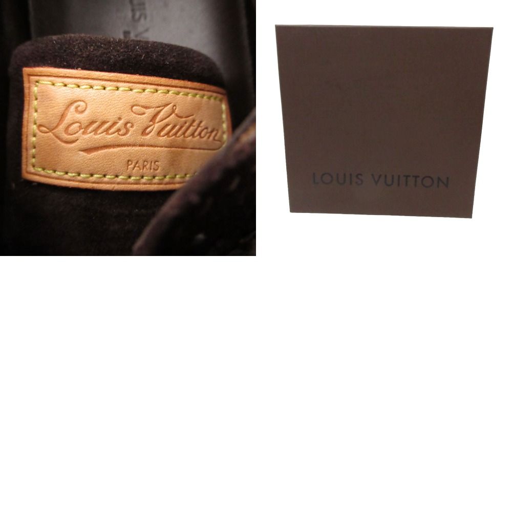 00s LOUIS VUITTON ルイ・ヴィトン スニーカー シューズ モノグラム ベルクロ スエード切替 イタリア製 靴 ブラウン 【中古】 00s LOUIS VUITTON ルイ・ヴィトン スニーカー シューズ モノグラム ベルクロ スエード切替 イタリア製 靴 ブラウン 【中古】