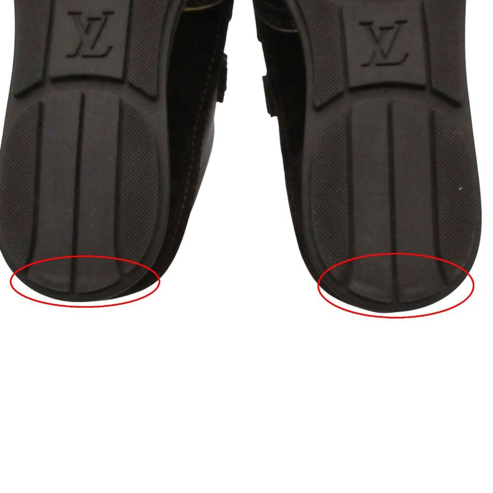00s LOUIS VUITTON ルイ・ヴィトン スニーカー シューズ モノグラム ベルクロ スエード切替 イタリア製 靴 ブラウン 【中古】 00s LOUIS VUITTON ルイ・ヴィトン スニーカー シューズ モノグラム ベルクロ スエード切替 イタリア製 靴 ブラウン 【中古】