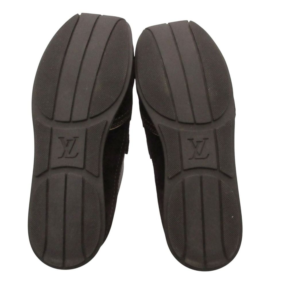 00s LOUIS VUITTON ルイ・ヴィトン スニーカー シューズ モノグラム ベルクロ スエード切替 イタリア製 靴 ブラウン 【中古】 00s LOUIS VUITTON ルイ・ヴィトン スニーカー シューズ モノグラム ベルクロ スエード切替 イタリア製 靴 ブラウン 【中古】