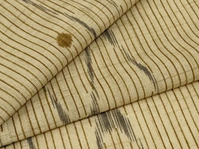 平和屋着物*夏物 小紋 紗 流水文 洗える着物 AABH3196jd
