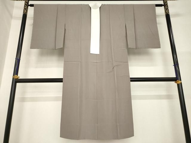 平和屋着物●長襦袢　無双仕立て　縞　正絹　逸品　未使用　AABH2639ck