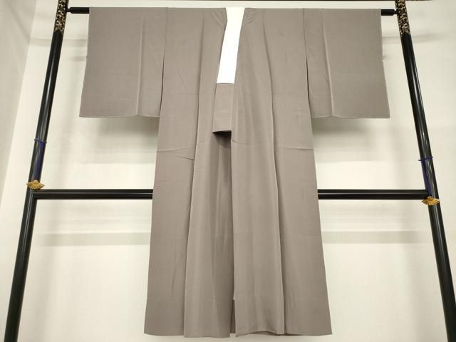 平和屋着物●長襦袢　無双仕立て　縞　正絹　逸品　未使用　AABH2639ck